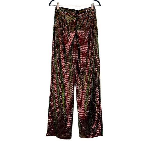 Nasty Gal Sequin Wide-Leg Pants NWT - Picture 6 of 9